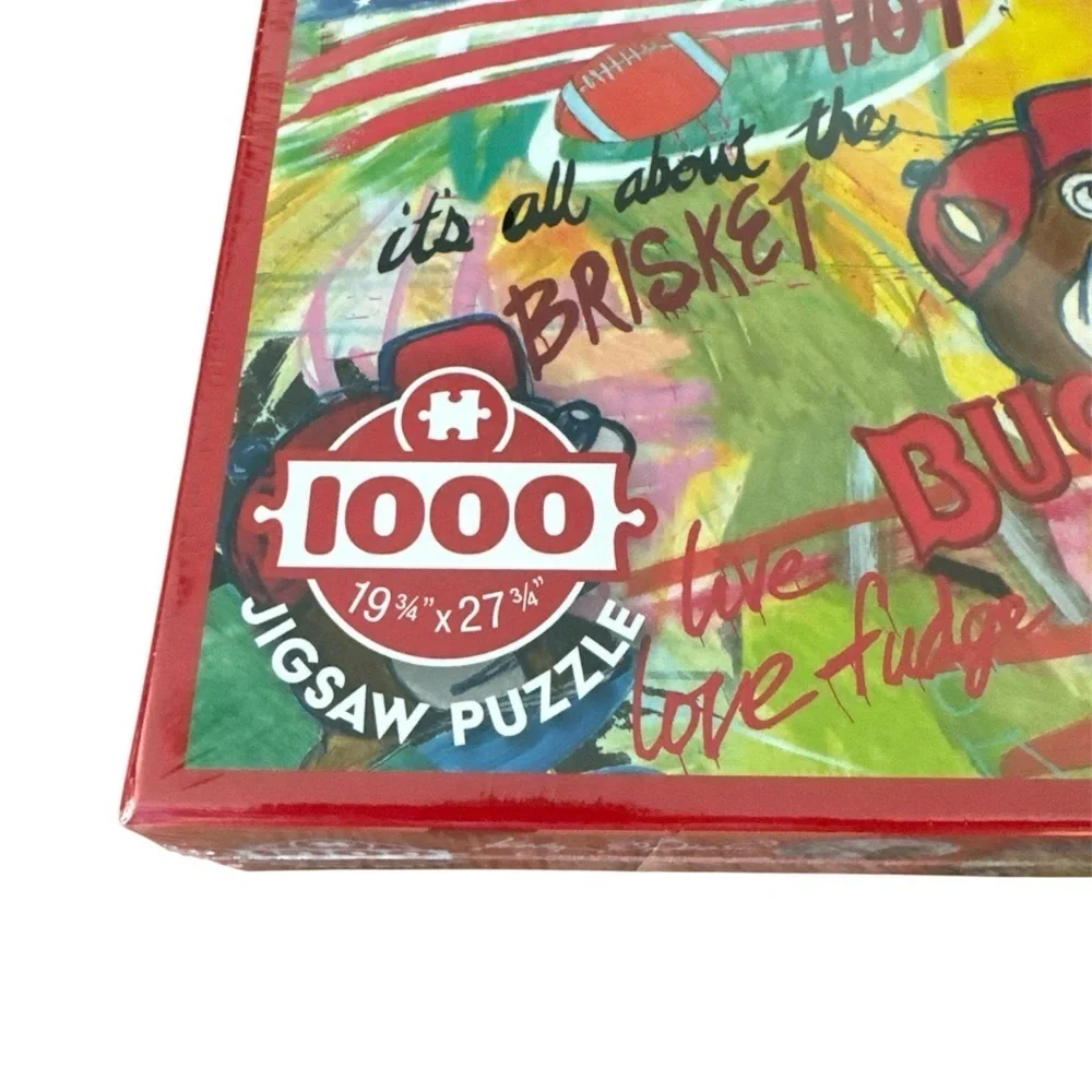 Buc-ee’s Always Open 1000 Piece Jigsaw Puzzle Kelly O’Neal Art New Sealed